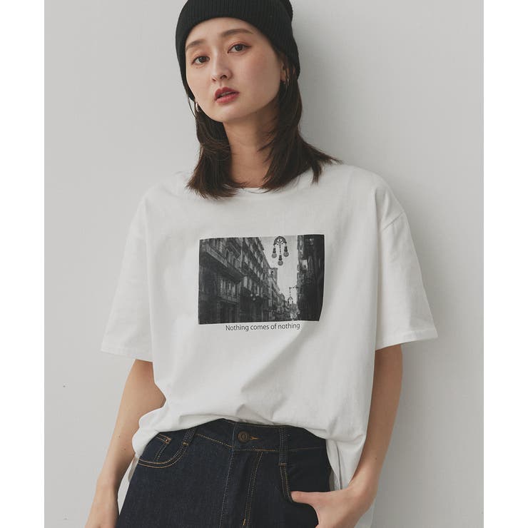 アソートフォトプリントTシャツ | ad thie | 詳細画像6 