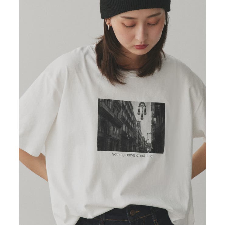 アソートフォトプリントTシャツ | ad thie | 詳細画像9 