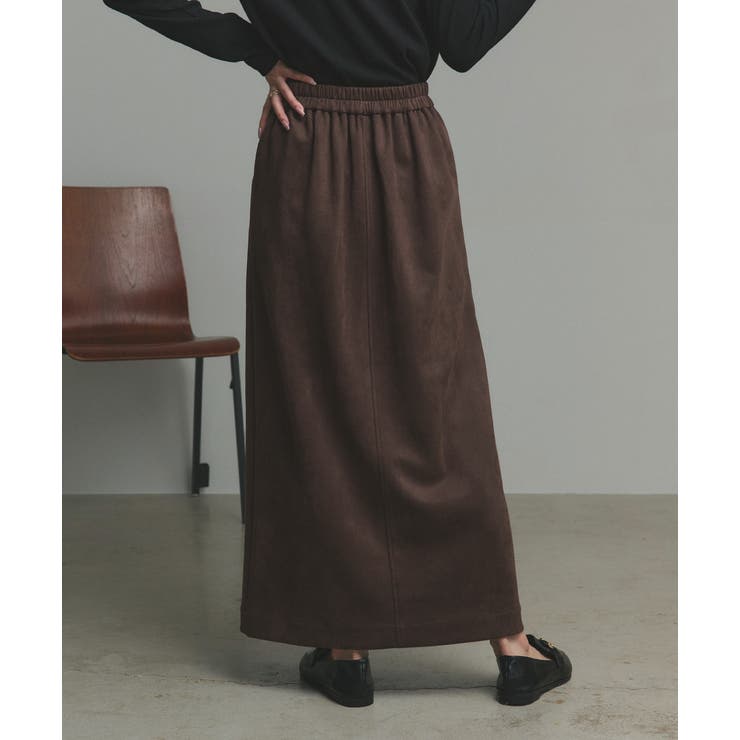 スエードラップスカート | ad thie | 詳細画像12 