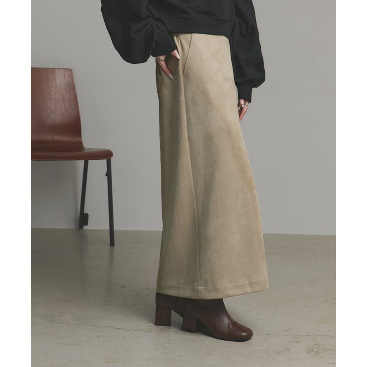 スエードラップスカート | ad thie | 詳細画像20 