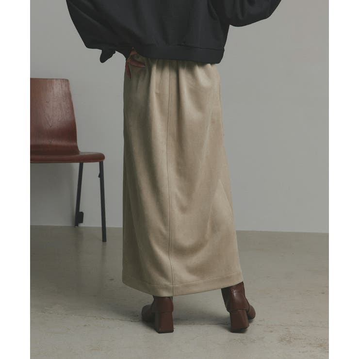 スエードラップスカート | ad thie | 詳細画像23 