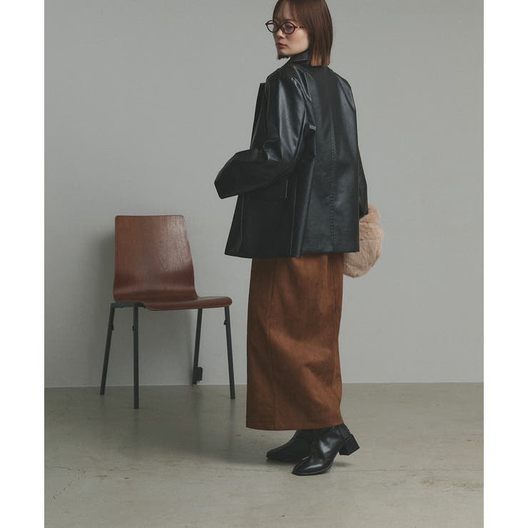 スエードラップスカート | ad thie | 詳細画像41 