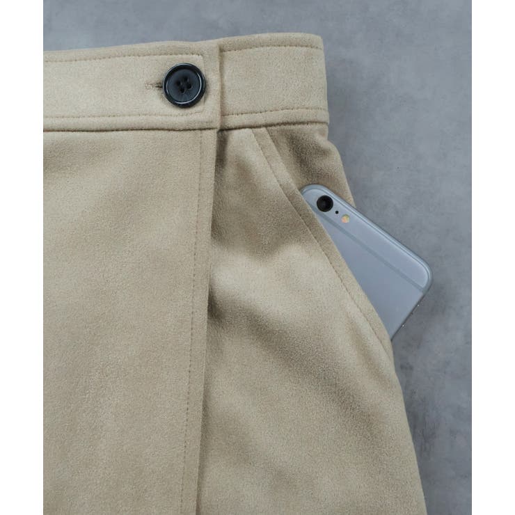 スエードラップスカート | ad thie | 詳細画像49 