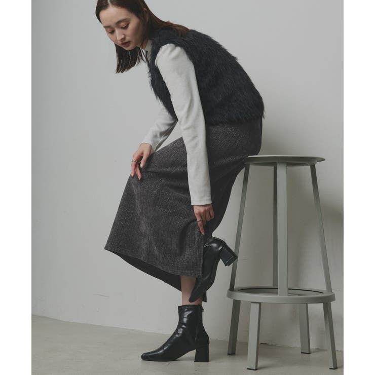 ラメモールスリットナロースカート		 | ad thie | 詳細画像14 