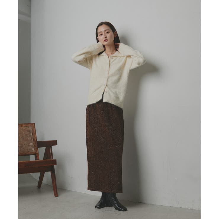 ラメモールスリットナロースカート		 | ad thie | 詳細画像23 