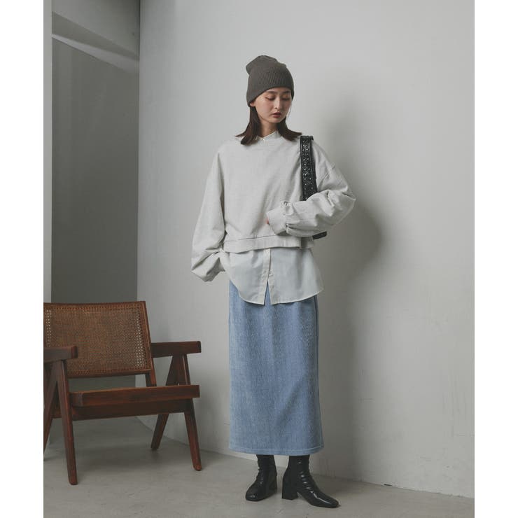 ラメモールスリットナロースカート		 | ad thie | 詳細画像32 