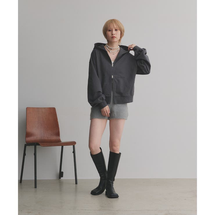 シャギーニットショートパンツ | ad thie | 詳細画像27 