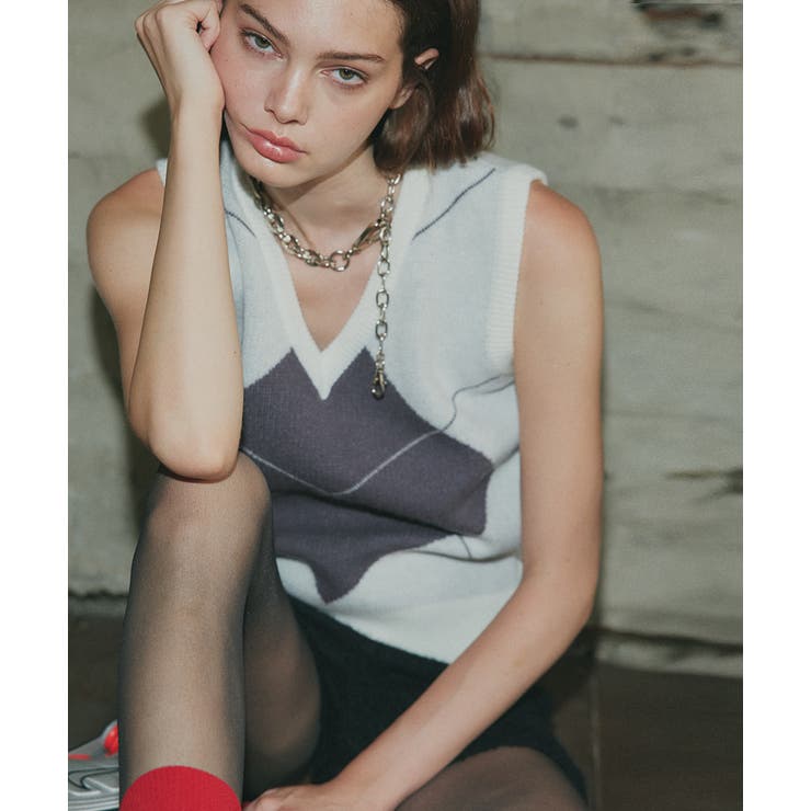 シャギーニットショートパンツ | ad thie | 詳細画像46 