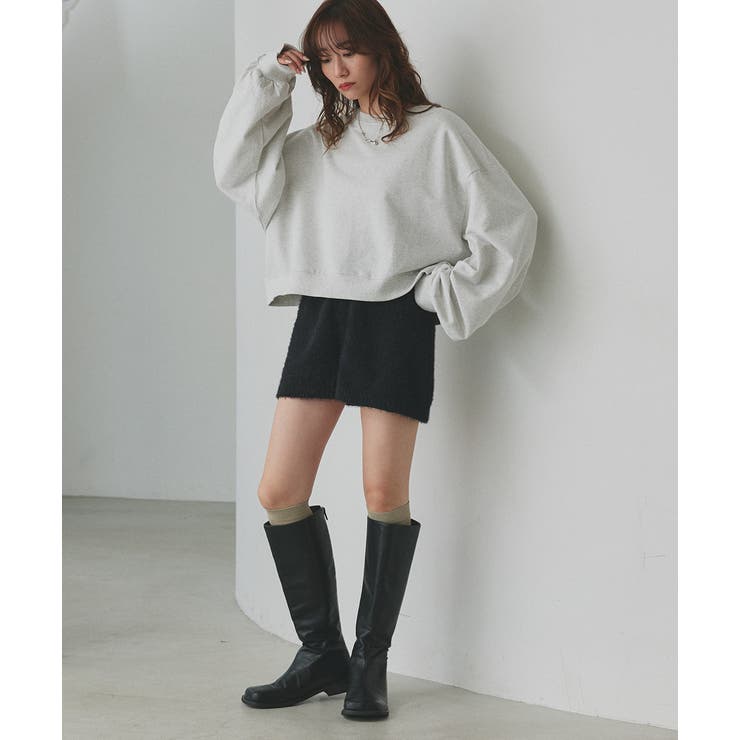 シャギーニットショートパンツ | ad thie | 詳細画像48 