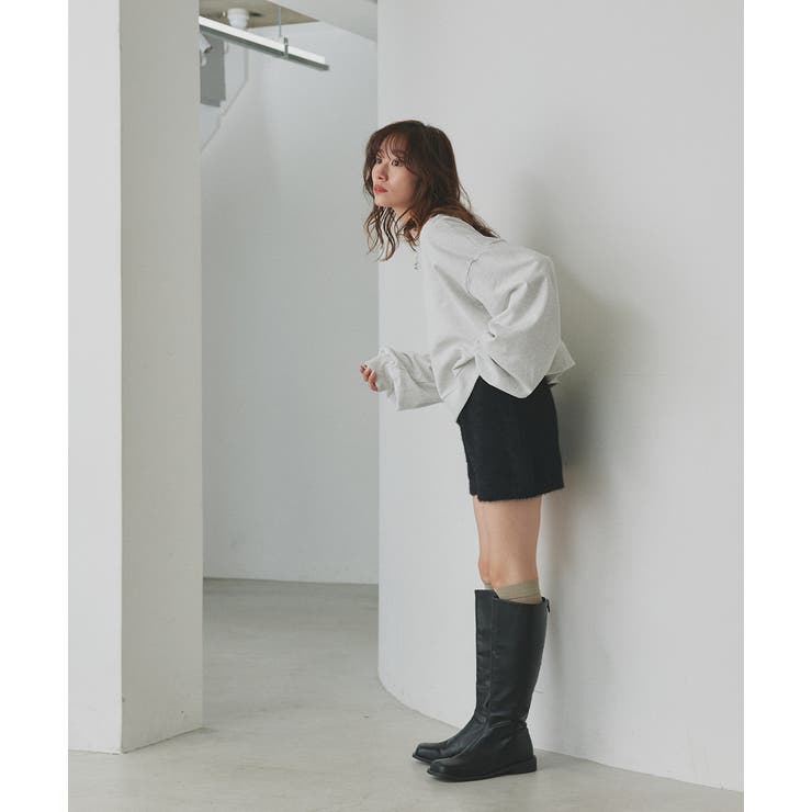 シャギーニットショートパンツ | ad thie | 詳細画像49 