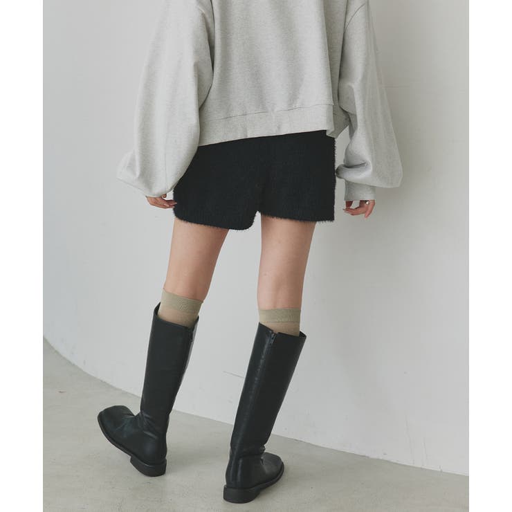 シャギーニットショートパンツ | ad thie | 詳細画像52 