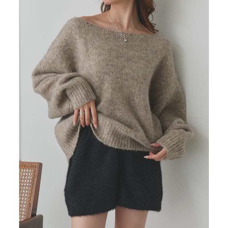 シャギーニットショートパンツ | ad thie | 詳細画像60 