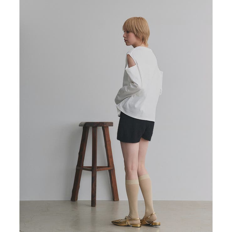 シャギーニットショートパンツ | ad thie | 詳細画像62 