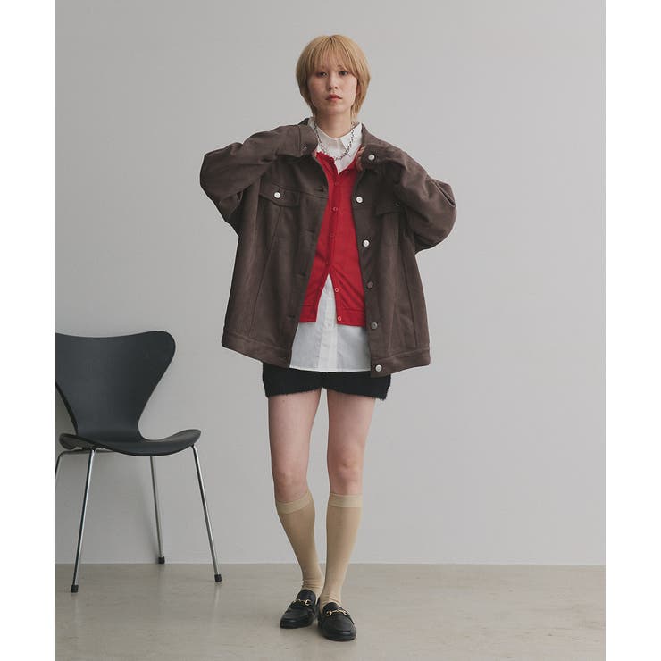 シャギーニットショートパンツ | ad thie | 詳細画像63 