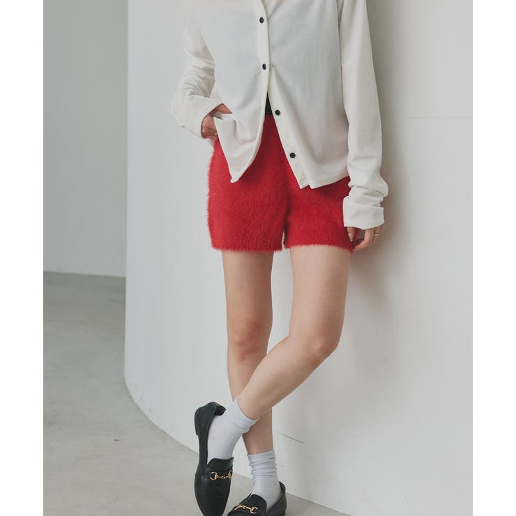 シャギーニットショートパンツ | ad thie | 詳細画像66 