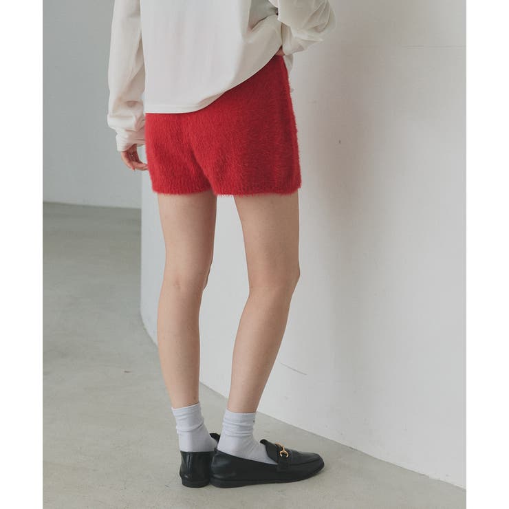 シャギーニットショートパンツ | ad thie | 詳細画像70 