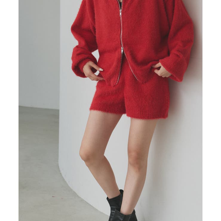 シャギーニットショートパンツ | ad thie | 詳細画像75 