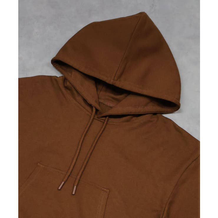 ショート丈スウェットフーディーパーカー | ad thie | 詳細画像69 