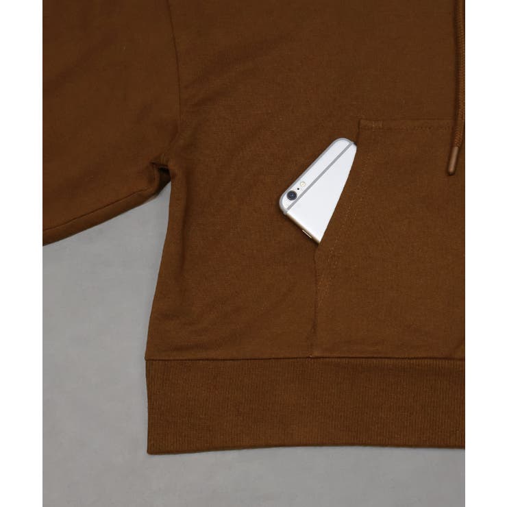 ショート丈スウェットフーディーパーカー | ad thie | 詳細画像70 