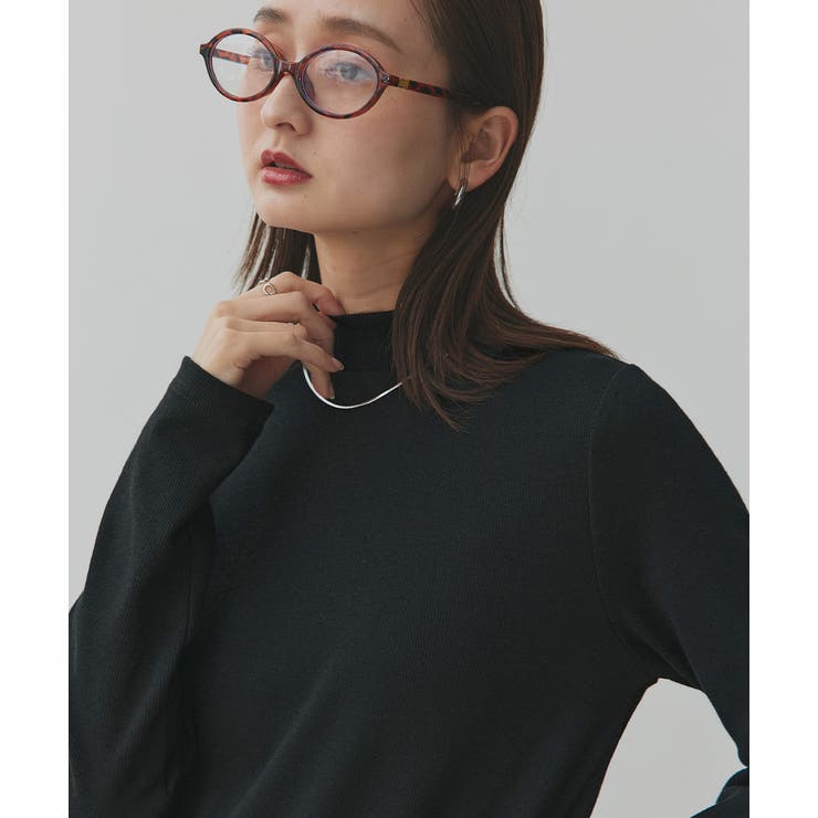 【2025AW新作】配色アソートスリーブハイネックトップス | ad thie | 詳細画像11 