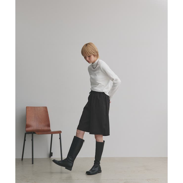 【2025AW新作】配色アソートスリーブハイネックトップス | ad thie | 詳細画像13 