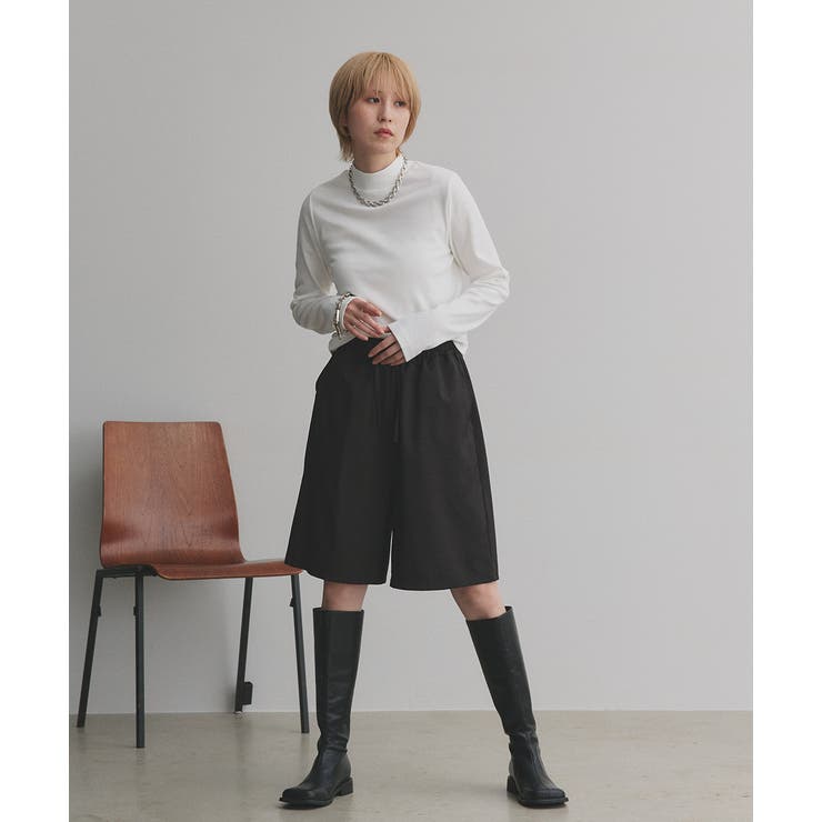 【2025AW新作】配色アソートスリーブハイネックトップス | ad thie | 詳細画像14 