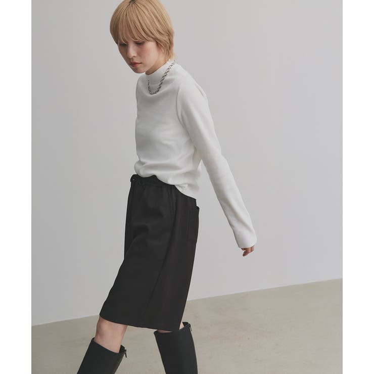 【2025AW新作】配色アソートスリーブハイネックトップス | ad thie | 詳細画像15 