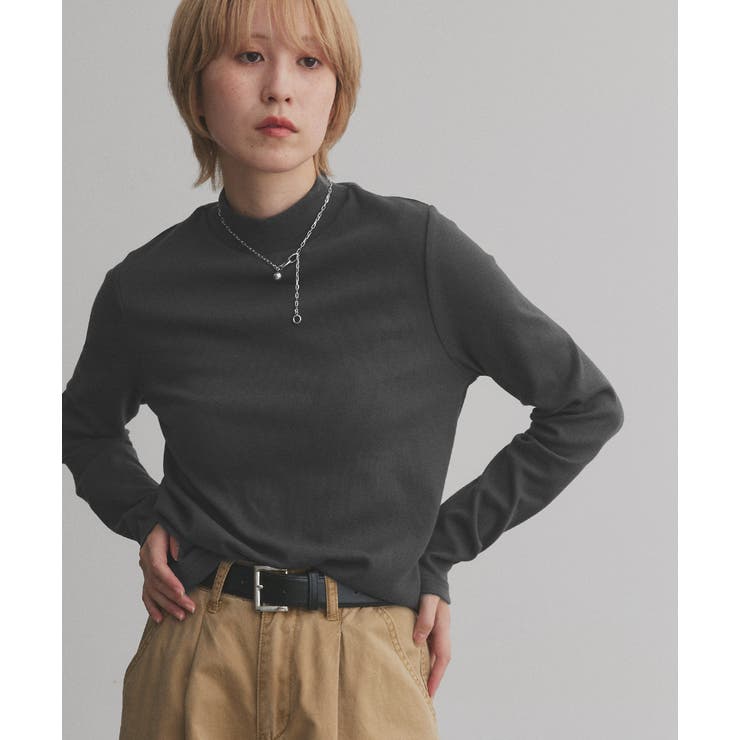 【2025AW新作】配色アソートスリーブハイネックトップス | ad thie | 詳細画像25 
