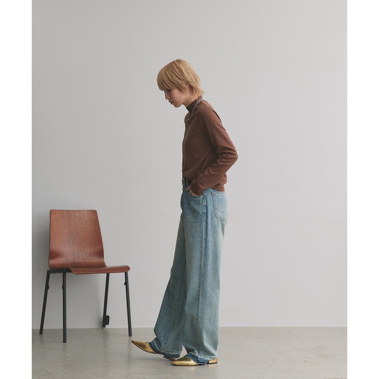 【2025AW新作】配色アソートスリーブハイネックトップス | ad thie | 詳細画像30 