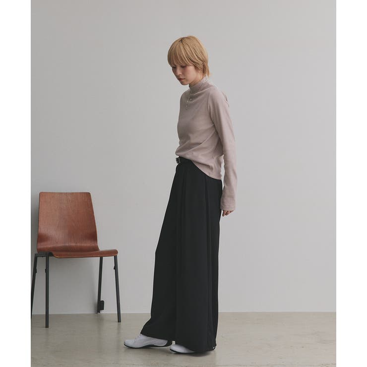 【2025AW新作】配色アソートスリーブハイネックトップス | ad thie | 詳細画像37 