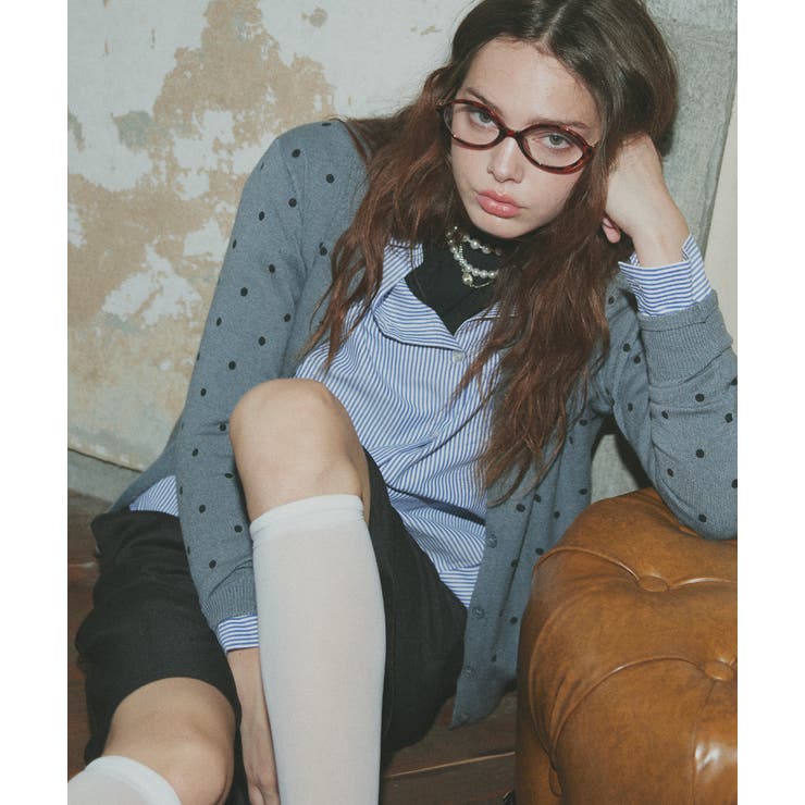 【2025AW新作】配色アソートスリーブハイネックトップス | ad thie | 詳細画像4 