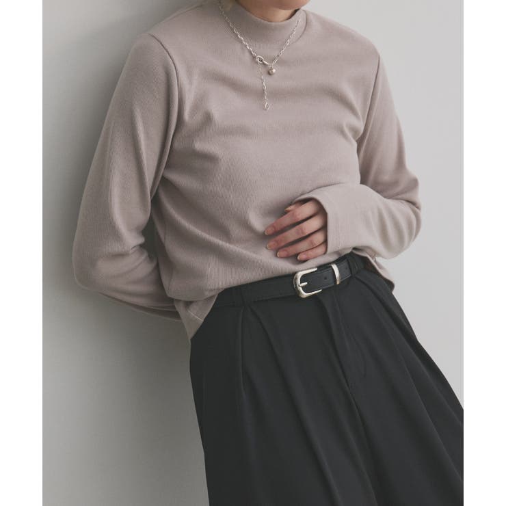 【2025AW新作】配色アソートスリーブハイネックトップス | ad thie | 詳細画像40 