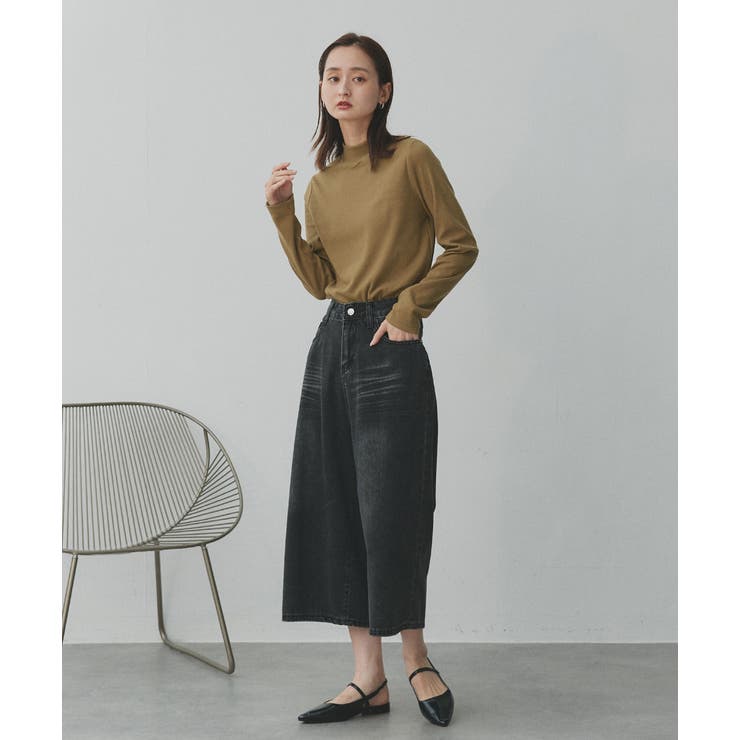 【2025AW新作】配色アソートスリーブハイネックトップス | ad thie | 詳細画像43 