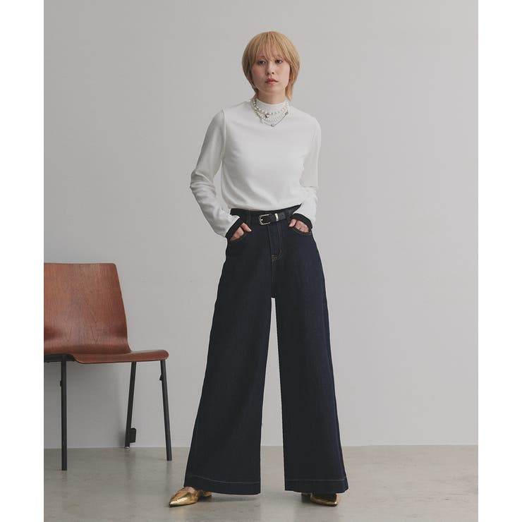 【2025AW新作】配色アソートスリーブハイネックトップス | ad thie | 詳細画像56 