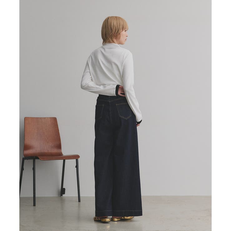 【2025AW新作】配色アソートスリーブハイネックトップス | ad thie | 詳細画像57 