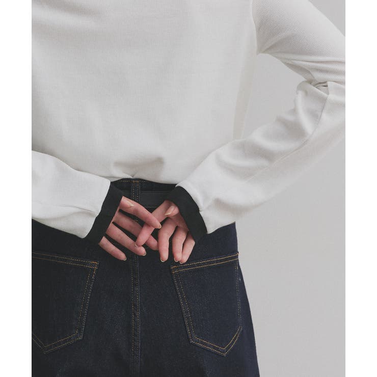 【2025AW新作】配色アソートスリーブハイネックトップス | ad thie | 詳細画像60 