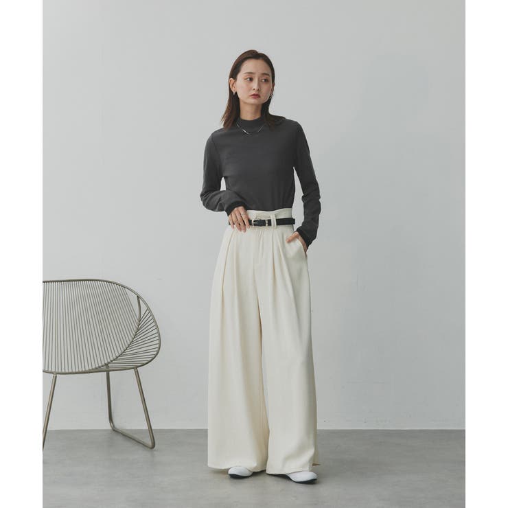 【2025AW新作】配色アソートスリーブハイネックトップス | ad thie | 詳細画像62 