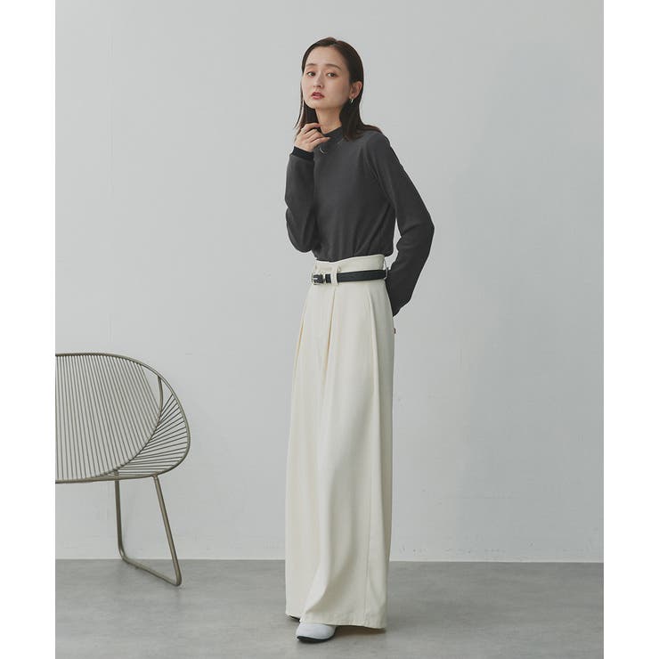 【2025AW新作】配色アソートスリーブハイネックトップス | ad thie | 詳細画像63 