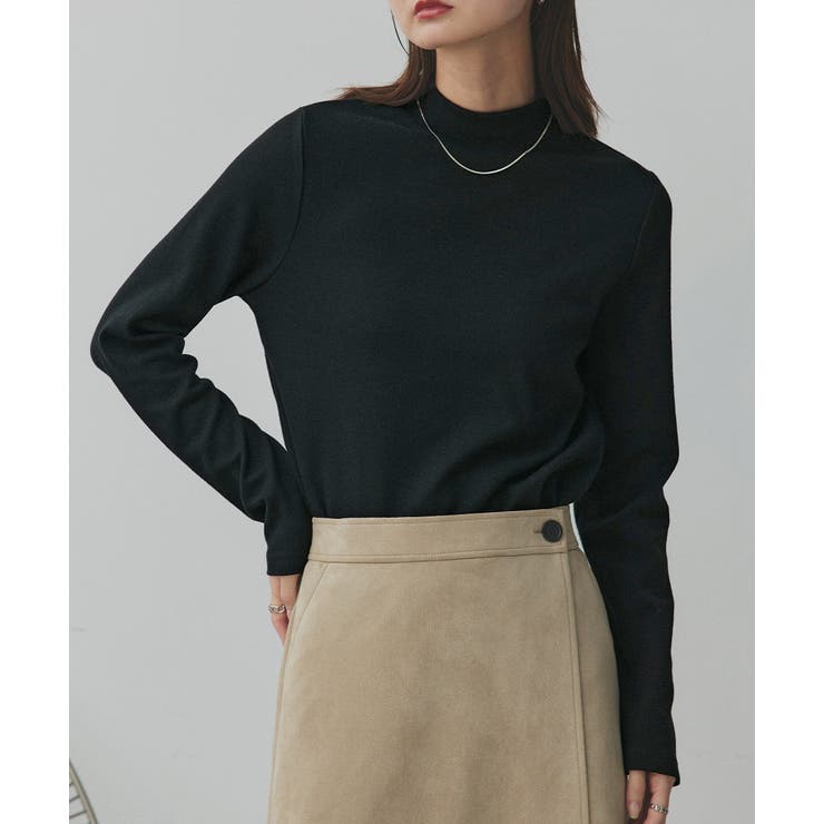 【2025AW新作】配色アソートスリーブハイネックトップス | ad thie | 詳細画像8 