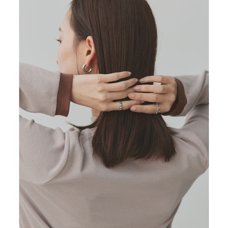 【2025AW新作】配色アソートスリーブハイネックトップス | ad thie | 詳細画像81 