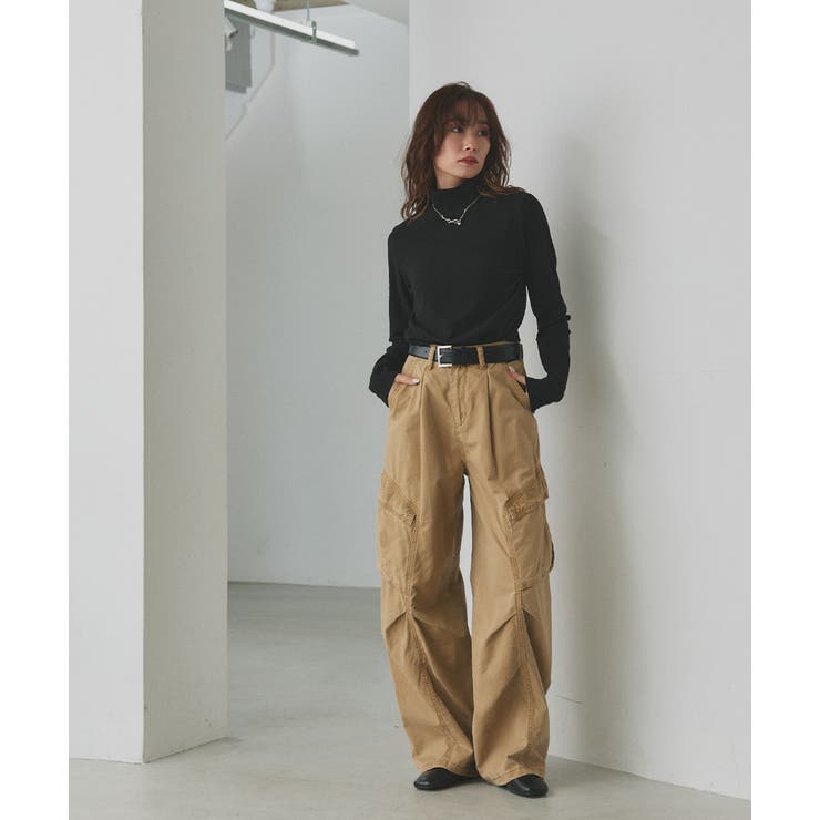 CICA配合 ハイネックリブトップス | ad thie | 詳細画像19 