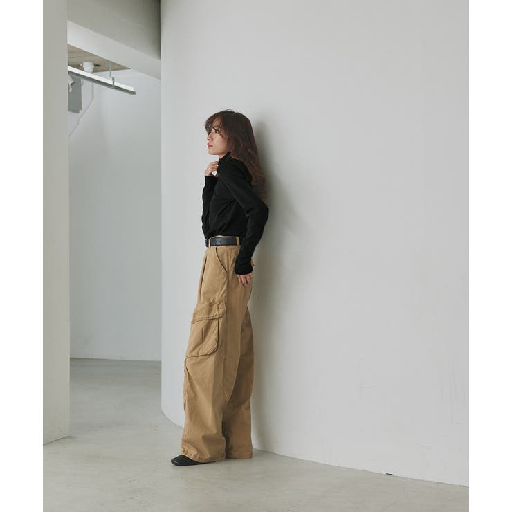 CICA配合 ハイネックリブトップス | ad thie | 詳細画像20 