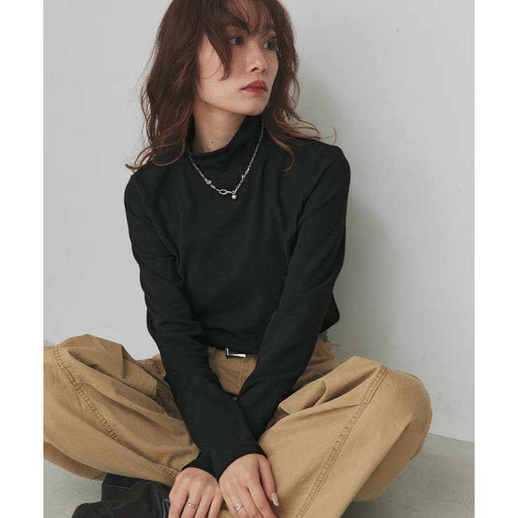 CICA配合 ハイネックリブトップス | ad thie | 詳細画像27 