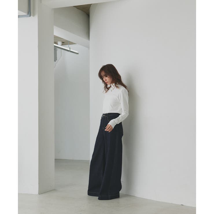 CICA配合 ハイネックリブトップス | ad thie | 詳細画像7 