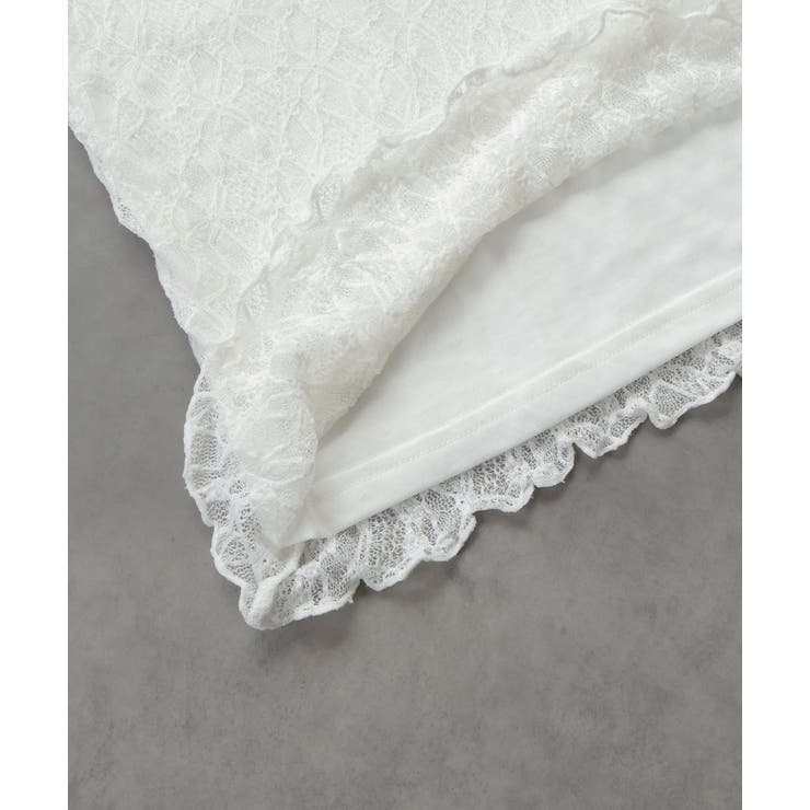 プチハイネックレーストップス | ad thie | 詳細画像36 