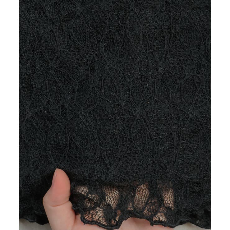 プチハイネックレーストップス | ad thie | 詳細画像38 