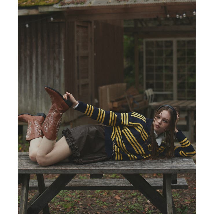 コンパクトベロアシャツ | ad thie | 詳細画像17 