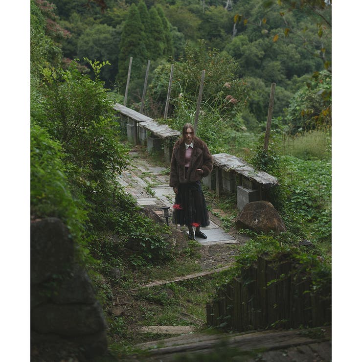 コンパクトベロアシャツ | ad thie | 詳細画像22 