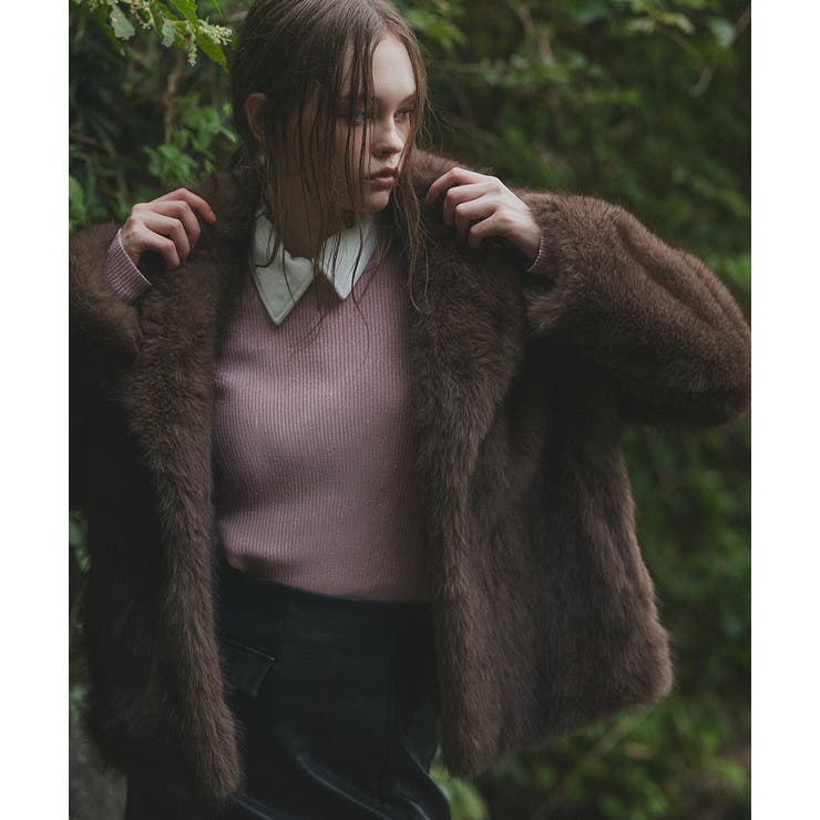 コンパクトベロアシャツ | ad thie | 詳細画像27 