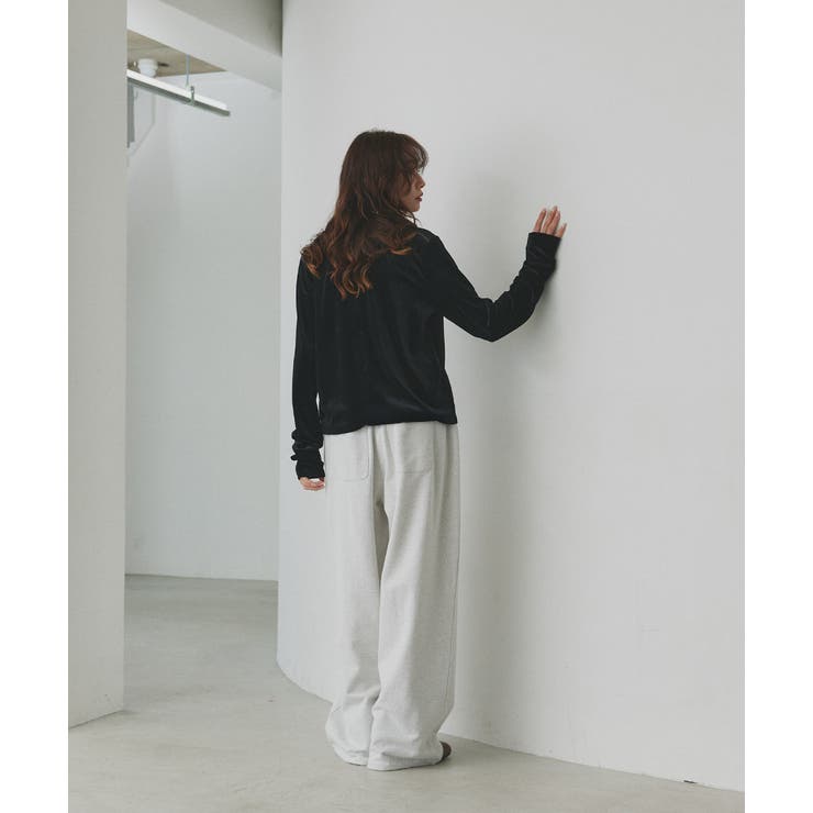 コンパクトベロアシャツ | ad thie | 詳細画像61 